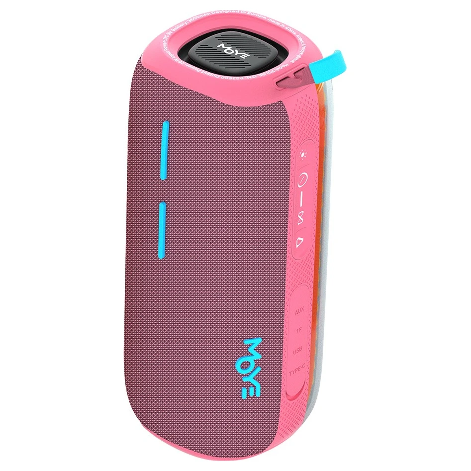 Moye Pulse BT pink bežični zvučnik