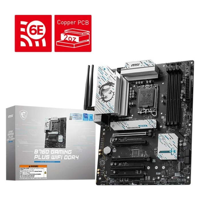 MSI B760 GAMING PLUS WIFI DDR4 matična ploča