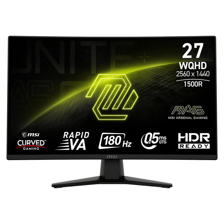 MSI MAG 274CQF VA zakrivljeni gejmerski monitor 27"