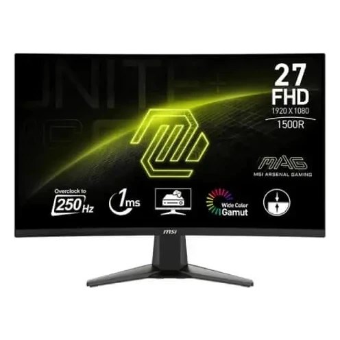 MSI MAG 27C6X VA zakrivljeni gejmerski monitor 27"