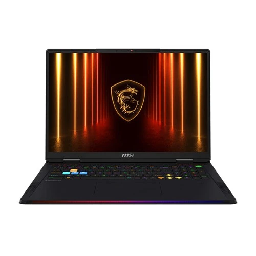 MSI Raider A18 HX AI A2XWJG (9S7-182462-239) gejmerski laptop Intel Core Ultra 9 285HX 18" UHD+ 64GB 4TB SSD GeForce RTX5090 Win11 Pro crni