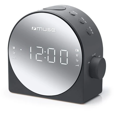Muse M-186 CMR radio sat sa ogledalom crni
