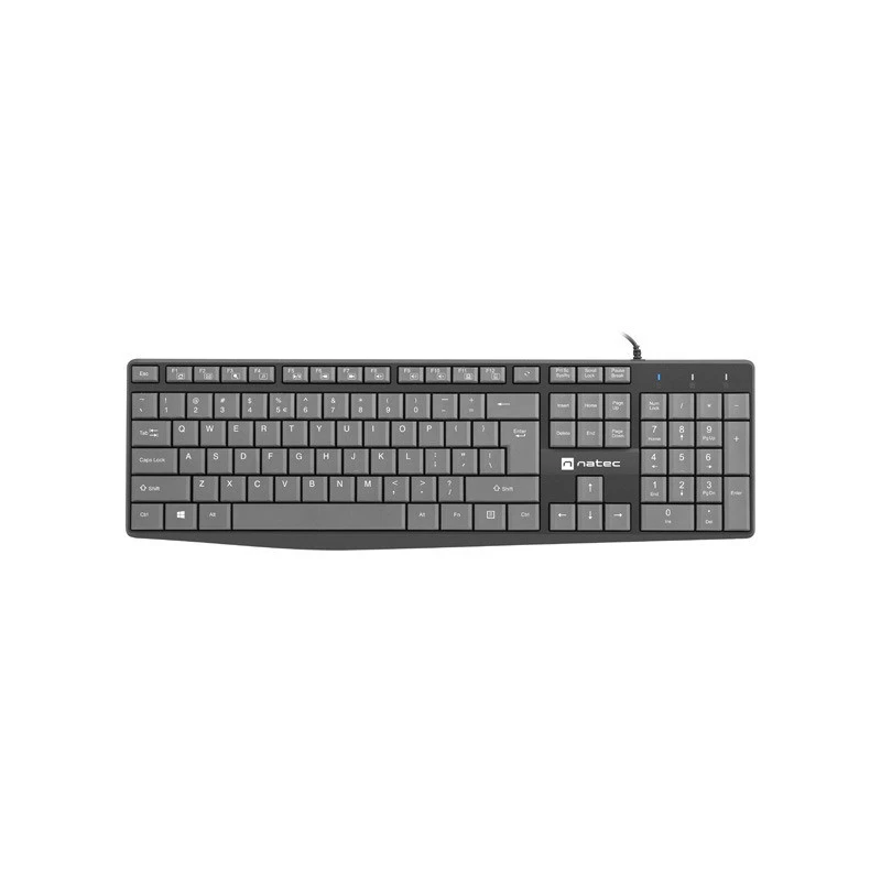 Natec NKL-1507 NAUTILUS US USB slim tastatura crna