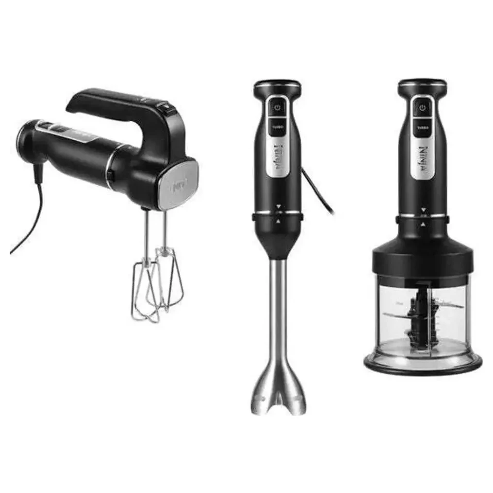Ninja CI100EU Foodi 3u1 850W ručni blender crni