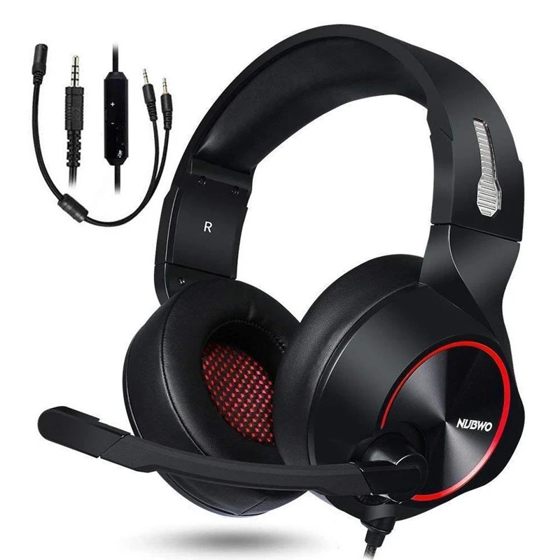 Nubwo gaming slušalice N11D 3.5mm crno-crvene