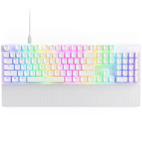 NZXT Function 2 (KB-001NW-US) US RGB mehanička gejmerska tastatura bela