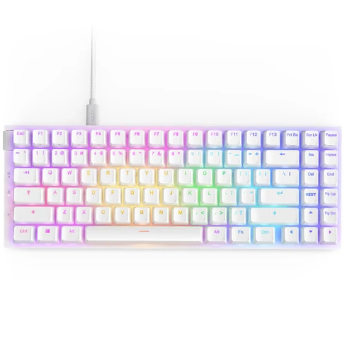NZXT Function 2 (KB-002NW-US) MiniTKL RGB US mehanička gejmerska tastatura bela