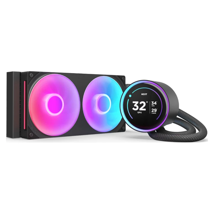 NZXT Kraken Elite 240 RGB V2 (RL-KR24E-B2) vodeno hlađenje crno