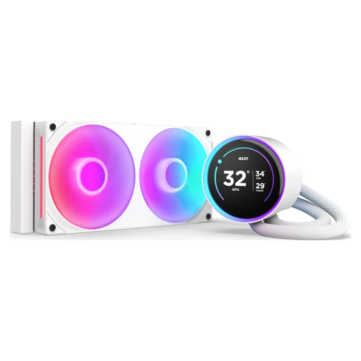 NZXT Kraken Elite 240 RGB V2 (RL-KR24E-W2) vodeno hlađenje belo