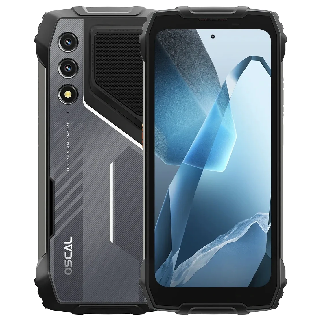 Oscal Pilot I Rugged 6+6/256 crni mobilni 6.67" Octa Core MediaTek Helio G8l 6GB (proširivo do 12GB) 256GB 50Mpx+2Mpx Dual Sim