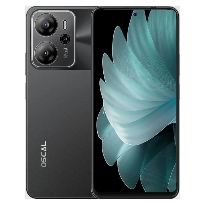 Oscal Tigar 13 8/256 crni mobilni 6.67" Octa Core Unisoc T760 8GB 256GB 50Mpx+2Mpx+2Mpx Dual Sim