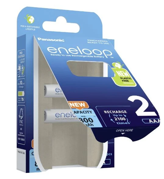 Panasonic Eneloop (BK-4MCDE/2BE) 2 punjive baterije AAA