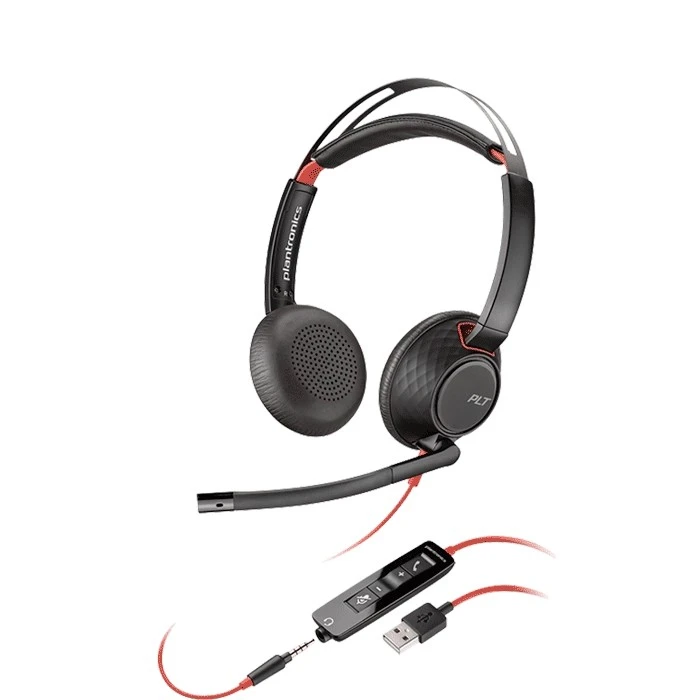 Poly Blackwire 5220 USB-A crne slušalice