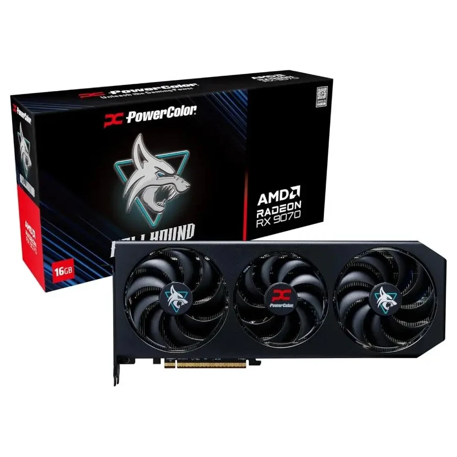 PowerColor Hellhound Radeon RX9070 (RX9070 16G-L/OC) grafička kartica 16GB GDDR6 256bit