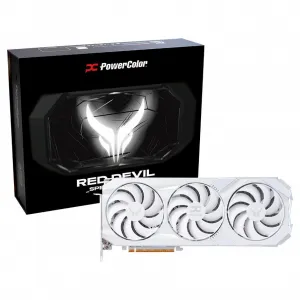 PowerColor RX RX9070XT 16G-E Red Devil AMD OC WH grafička kartica