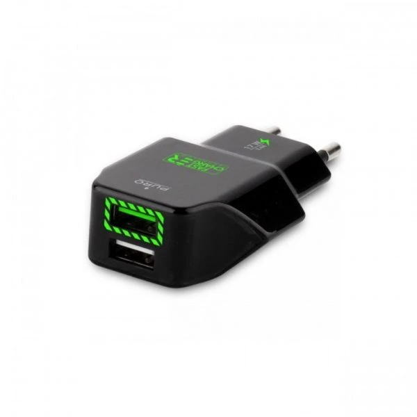 Puro 24 dual USB kućni punjač crni