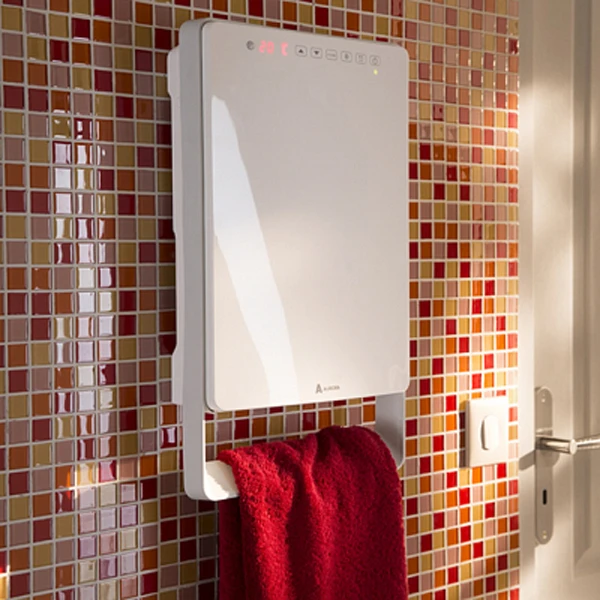Radialight Touch Grey kupatilska grejalica sa sušačem za peškir 1800 W