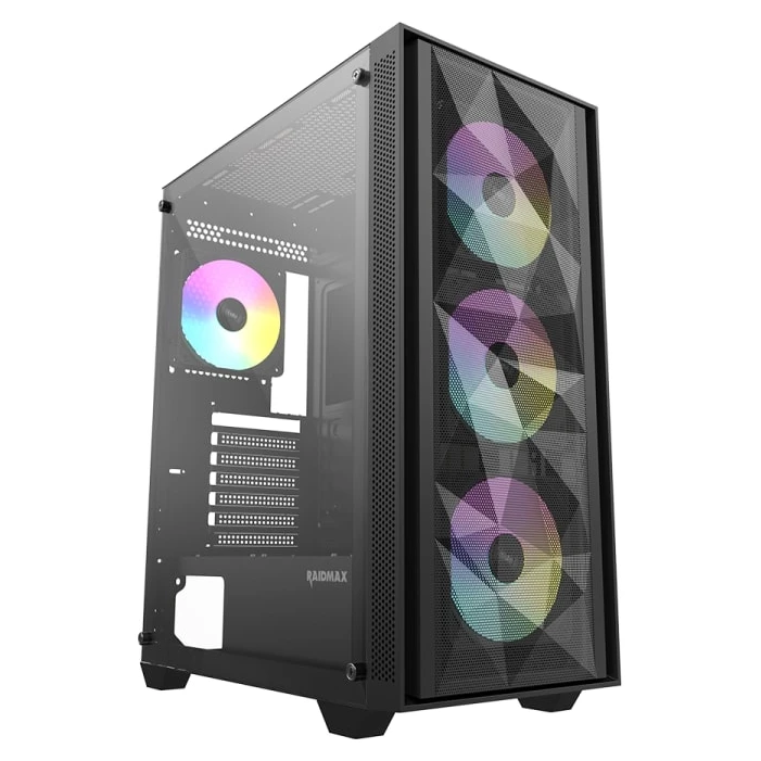 Raidmax TALOS II V217TBF Black RGB (RX-650XTB) kućište sa napajanjem 650W
