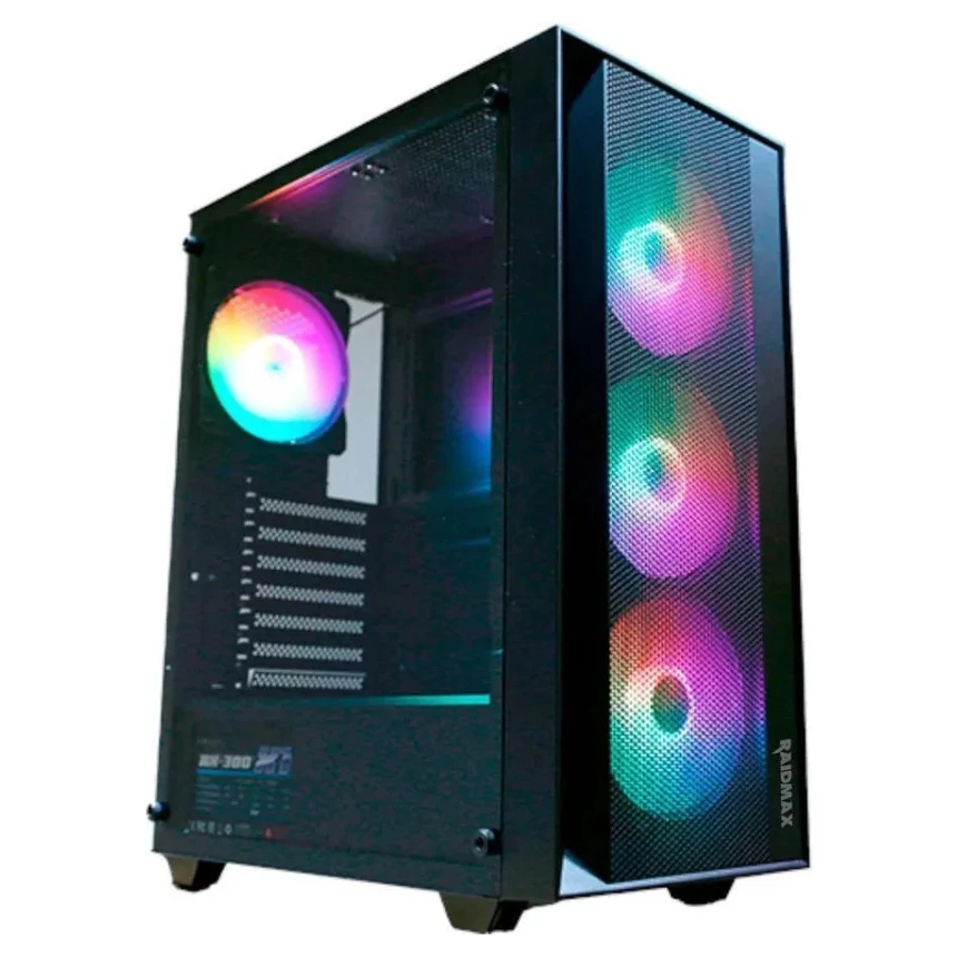 Raidmax Vector 100 Black 4 x RGB fan 650W kućište