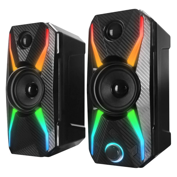 Rampage RMS-X5 RGB zvučnici za računar 2.0 crni