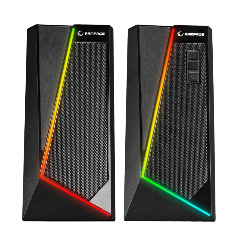 Rampage RMS-X8 MAJESTY RGB bežični gejmerski zvučnici crni