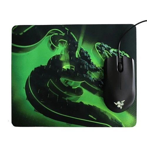 Razer Abyssus Lite optički gejmerski miš 7200dpi crni+Goliathus mobile gejmerska pogloga za miš