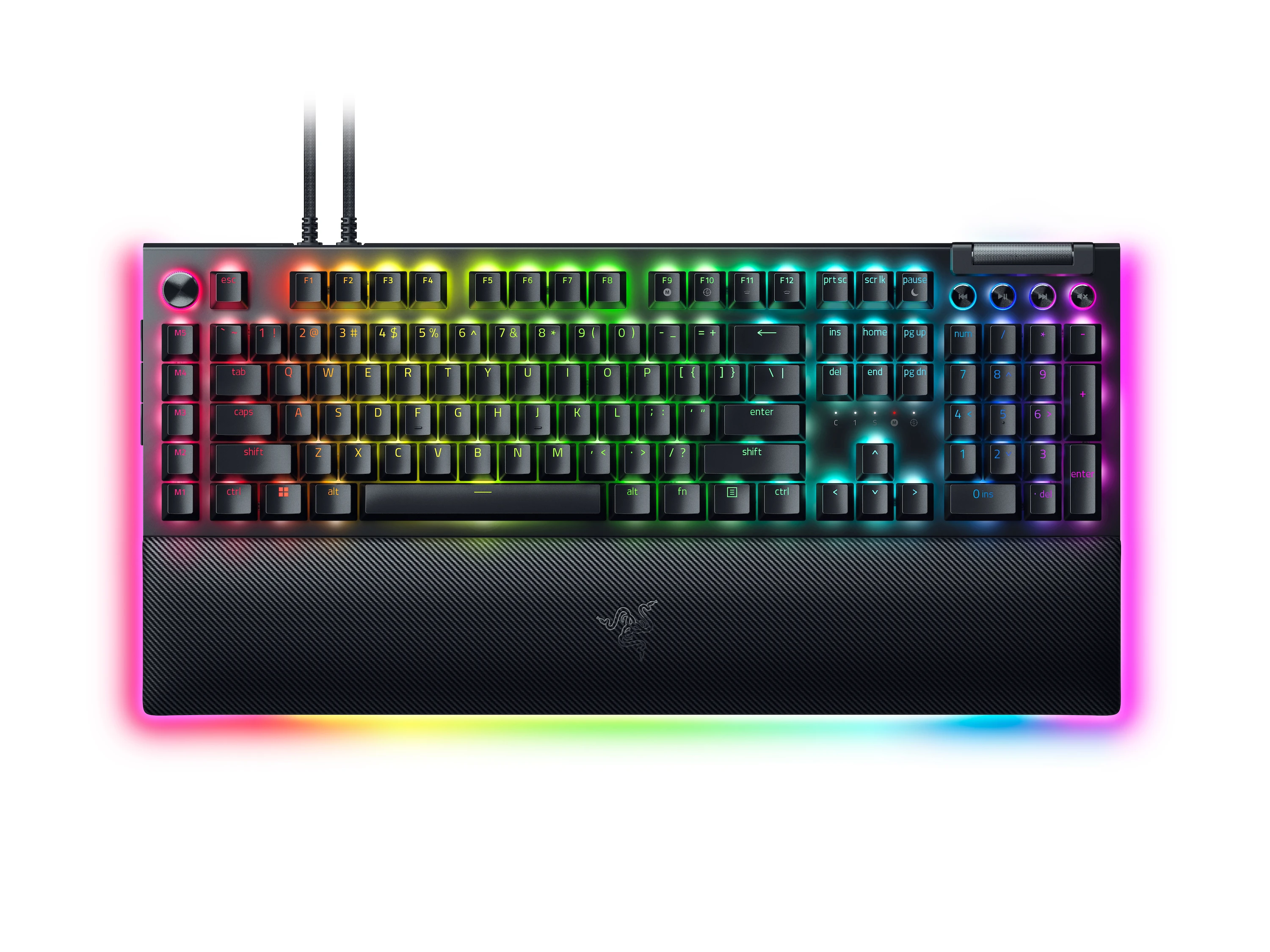 Razer BlackWidow V4 (Green Switch) RGB mehanička gejmerska tastatura crna