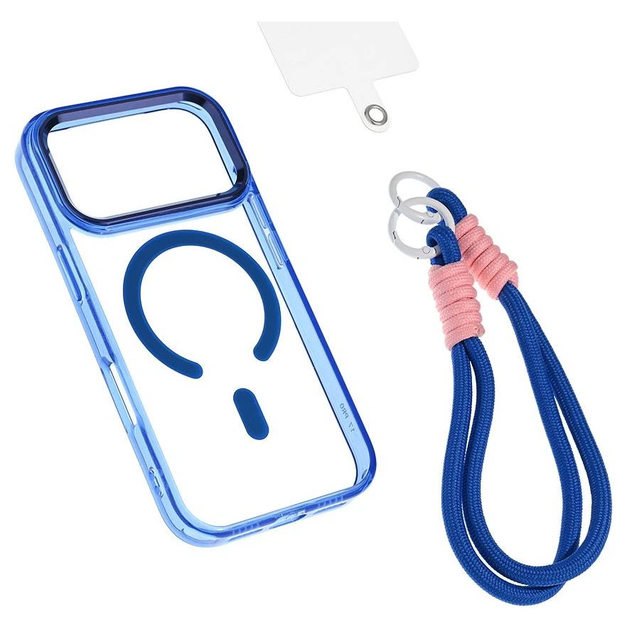 Red Magsafe Loop maska za mobilni telefon iPhone 17 Pro Max 6.9 tamno plava