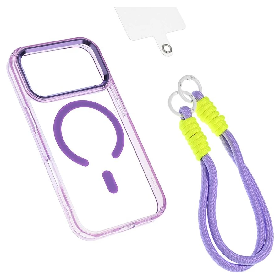 Red Magsafe Loop maska za mobilni telefon iPhone 17 Pro Max 6.9 ljubičasta