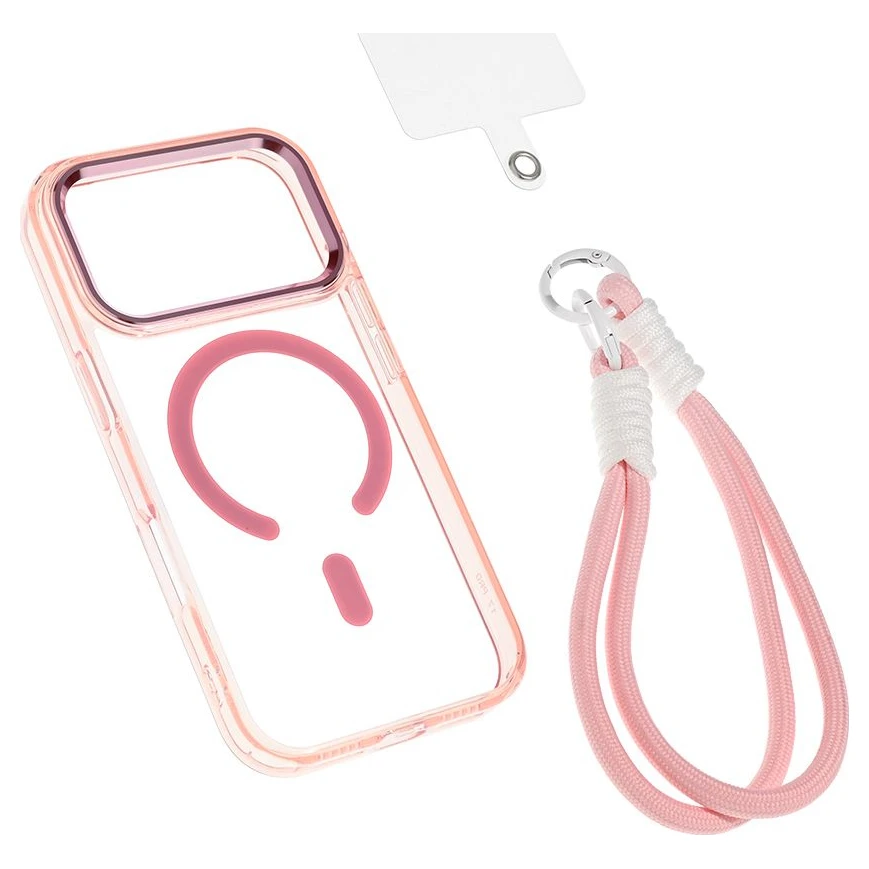 Red Magsafe Loop maska za mobilni telefon iPhone Pro Max 6.9 roze