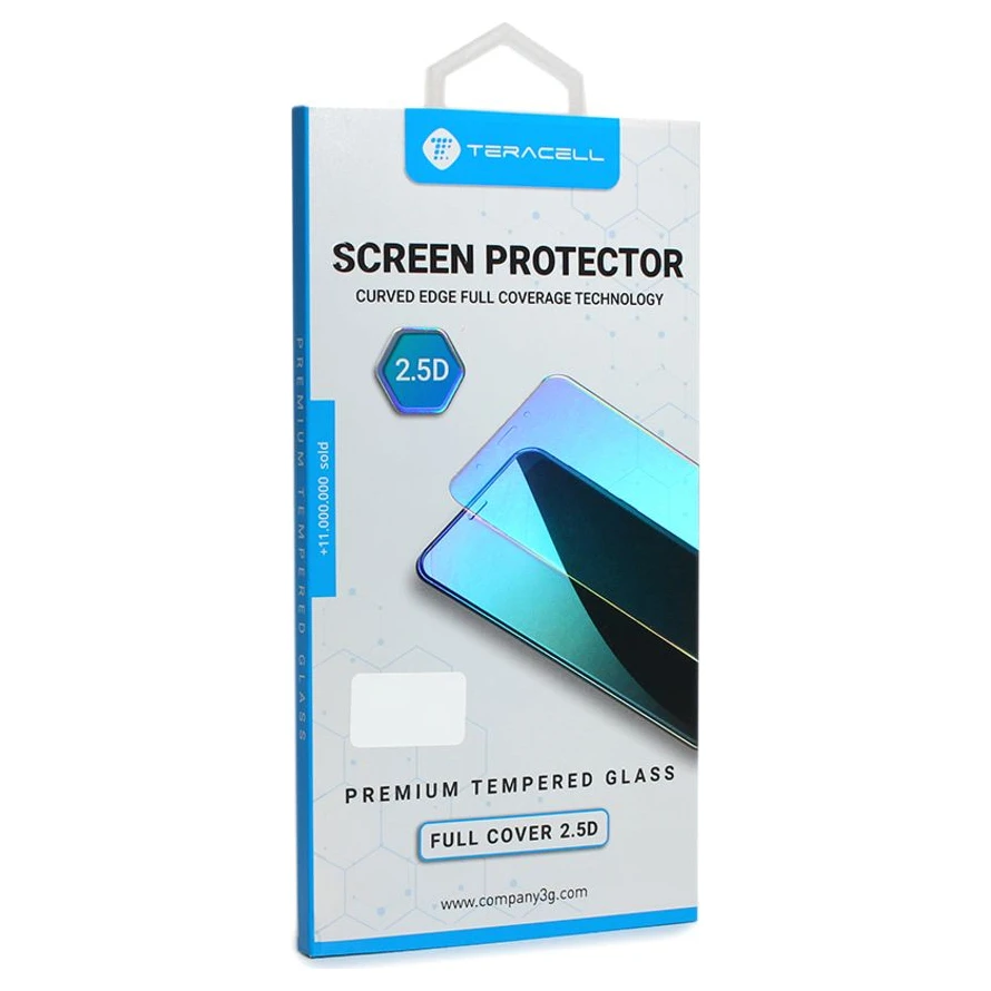 Red Zaštitno staklo za Xiaomi Redmi Note 11 i Note 11S - Tempered Glass 2.5D full glue, crni