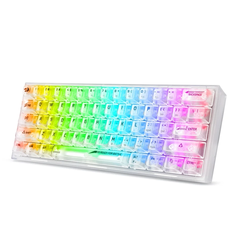 Redragon Fizz K617 RGB mehanička gejmerska tastatura bela