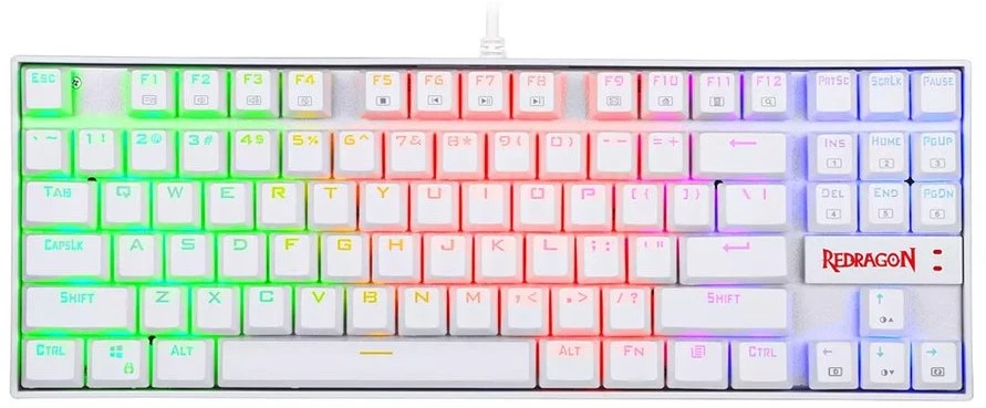 Redragon Kumara K552-RGB mehanička gejmerska tastatura bela