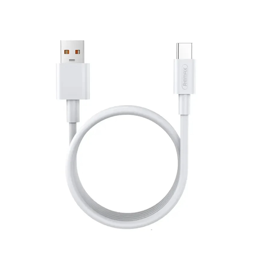 Remax RC-175a beli kabl za telefon USB A (muški) na USB C (muški) 66W 1m