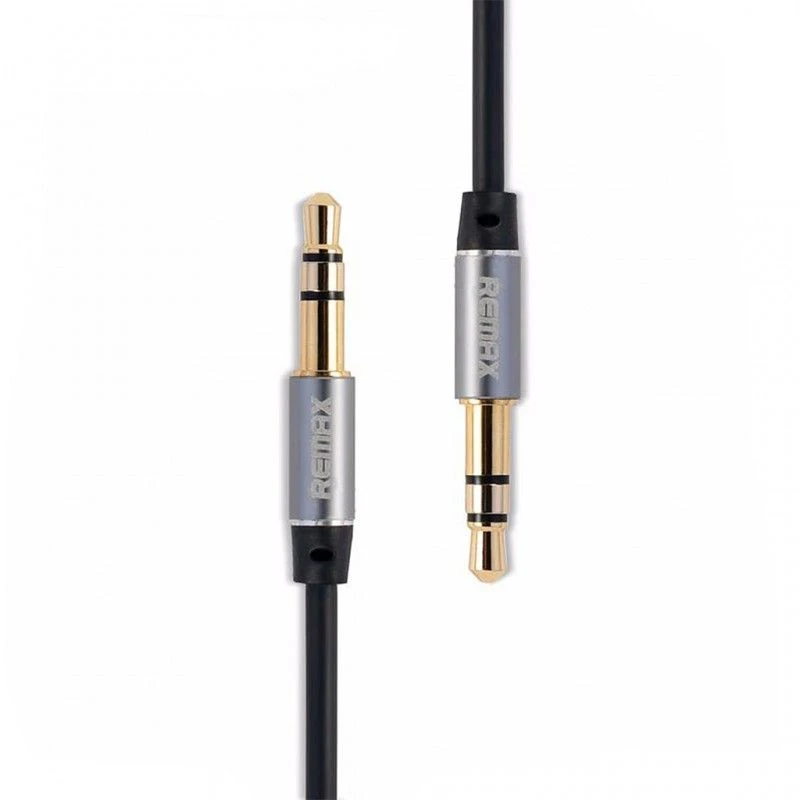 Remax RM-L100 aux kabl 3.5mm crni 1m