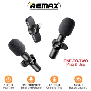Remax Ryusic Series K10 mikrofon crni