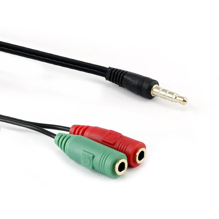 S-BOX Kabl (1019) 2x 3.5mm (ženski) na 3.5mm (muški) 0.2m