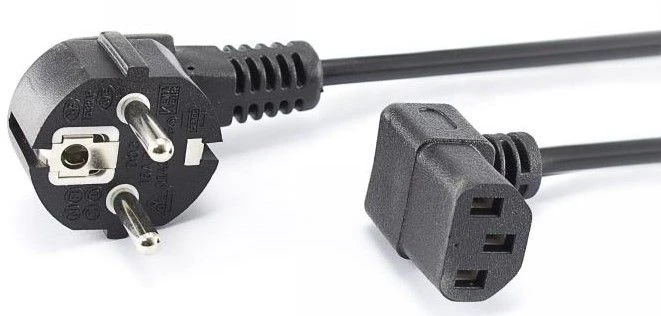 S-BOX PC (625) schuko kabl za napajanje računara ugaoni 2m