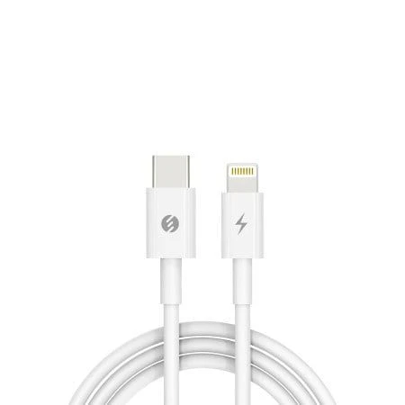 S-Link SW-C120 beli kabl za telefon USB-C (muški) na lightning (muški) 35W 2m