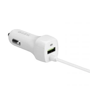 S-link Swapp SW-C635 auto punjač za telefon 15.5W 5V 3.1A+kabl lightning