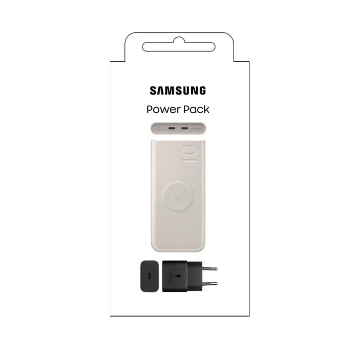 Samsung Power Pack 2u1 bežični power bank 10000mAh, kućni punjač 45W