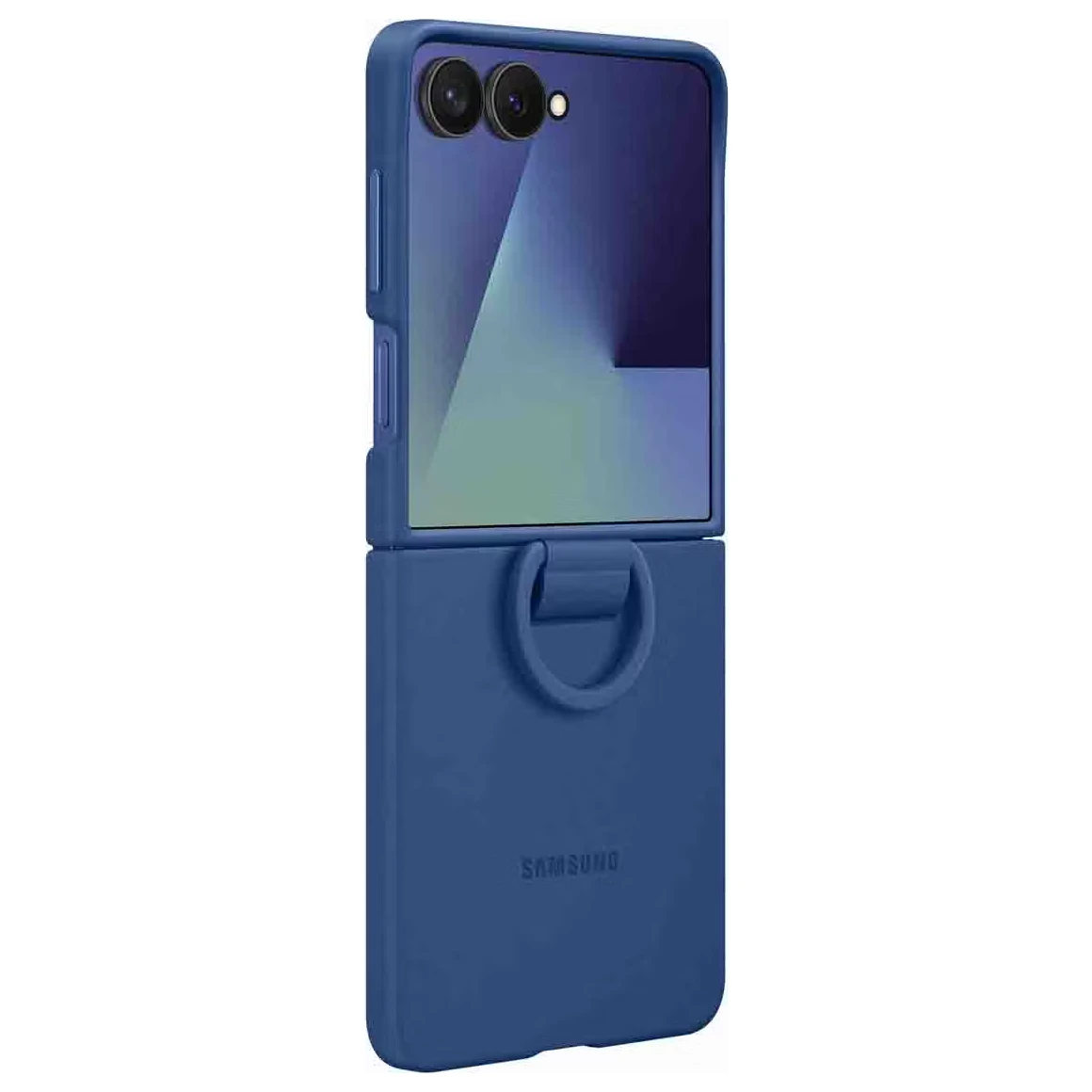 Samsung Ring Case Silicon futrola plava za Samsung Flip 7