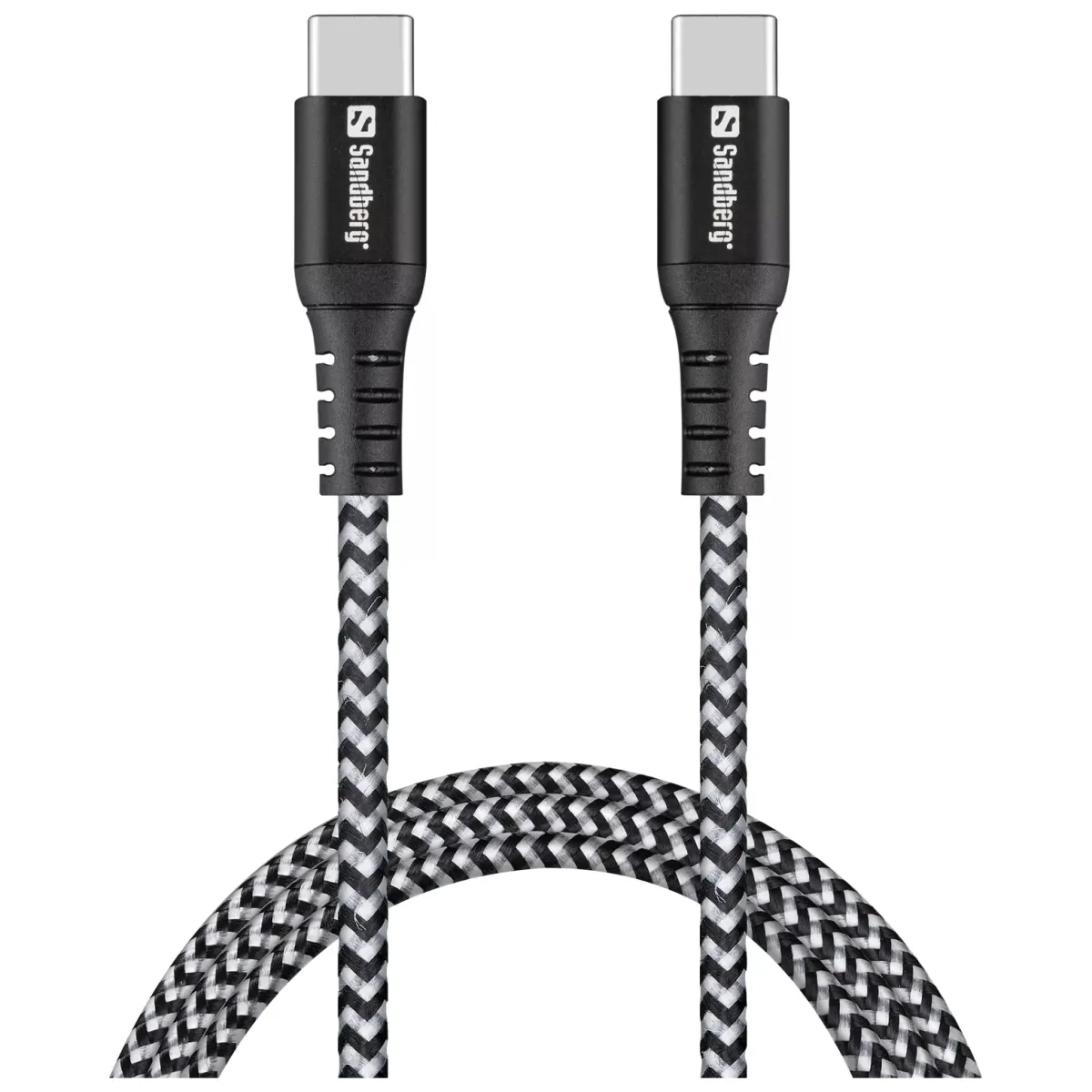 Sandberg (441-38) USB C (muški) na USB C (muški) kabl 100W 1m crni