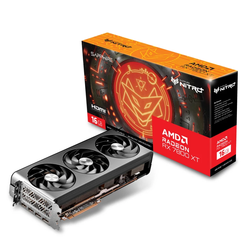 Sapphire Radeon RX7800XT Nitro (11330-01-20G) grafička kartica 16GB GDDR6 256bit