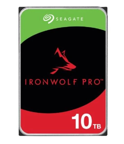 Seagate 3.5" 10TB SATA III Ironwolf pro NAS (ST10000NT001) hard disk