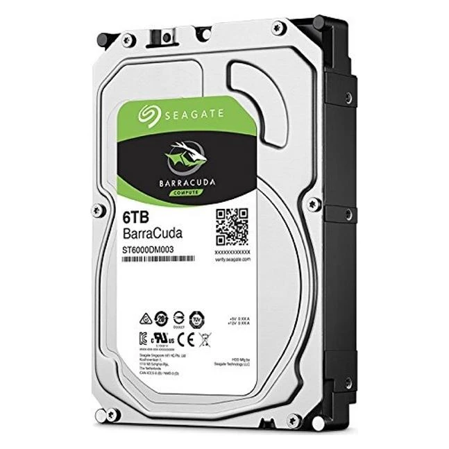 Seagate Barracuda (ST6000DM003) hard disk 6TB 3.5" SATA III