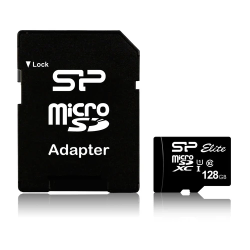 Silicon Power 128GB SP128GBSTXBU1V10SP memorijska kartica micro SDXC class10+adapter