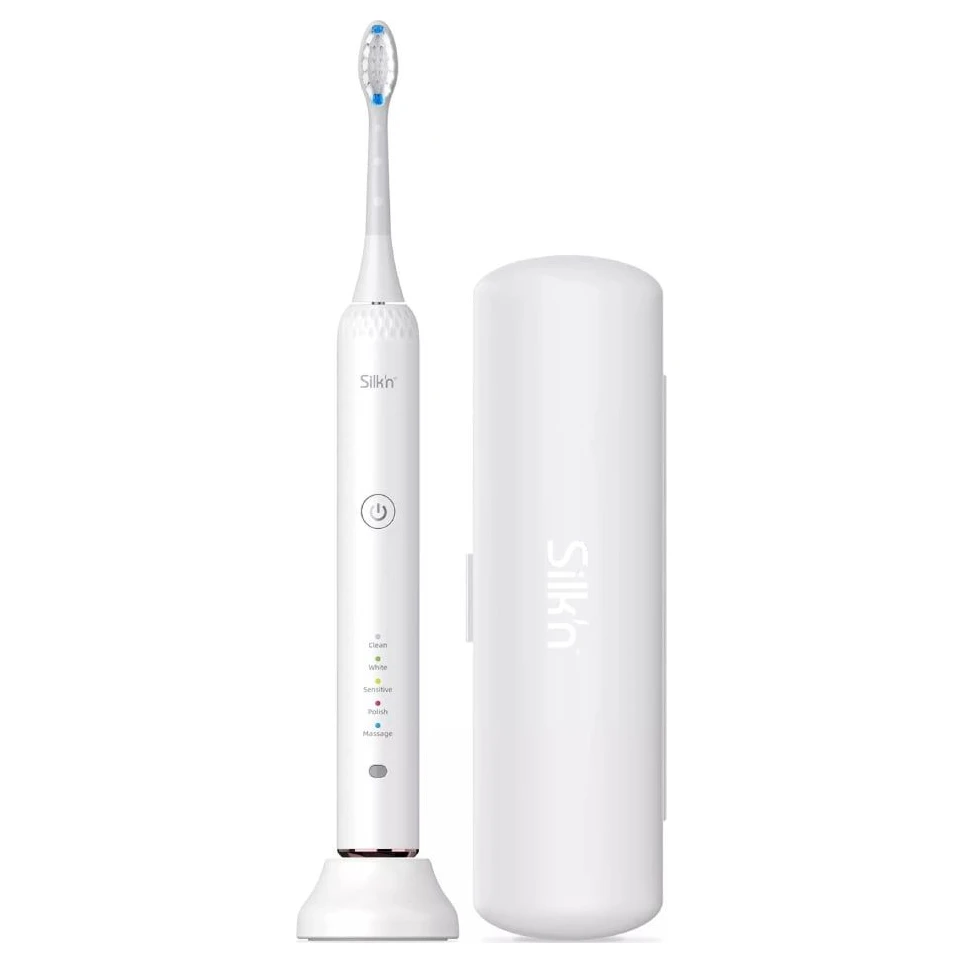Silkn SonicSmile Plus SSP1PE1W001 bela električna četkica za zube