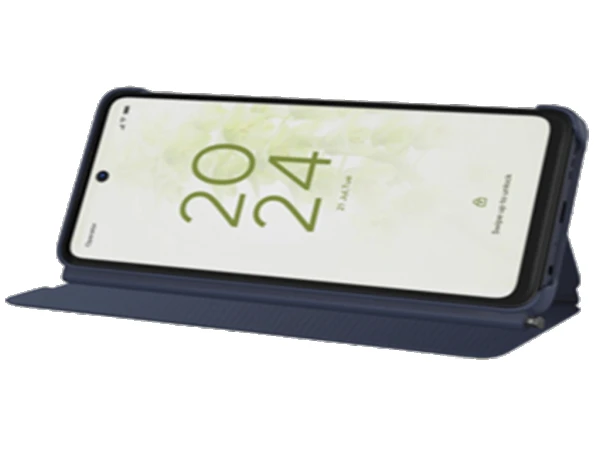 TCL 40 NxtPaper flip futrola za telefon + olovka plava