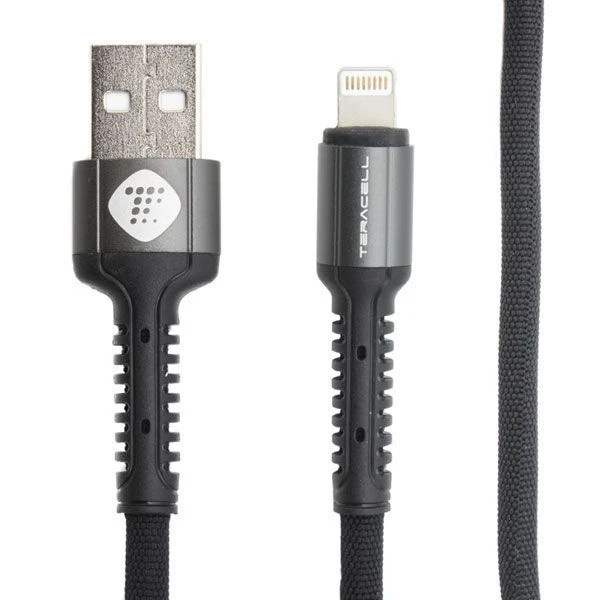 Teracell Evolution kabl za punjač USB A (muški) na lightning (muški) 1m crni